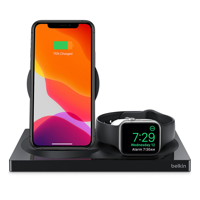 Belkin BOOST↑CHARGE 3-in-1 Wireless Charger for iPhone + Apple Watch + AirPods
