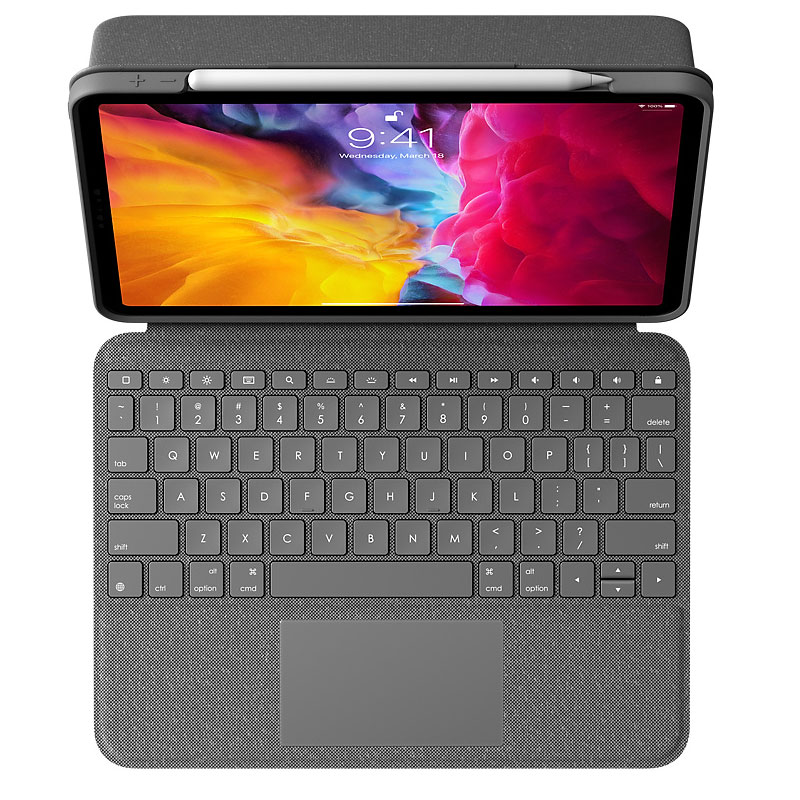 【新製品】11インチiPad Pro用の、トラックパッド内蔵キーボードケース「Logicool Folio Touch Keyboard