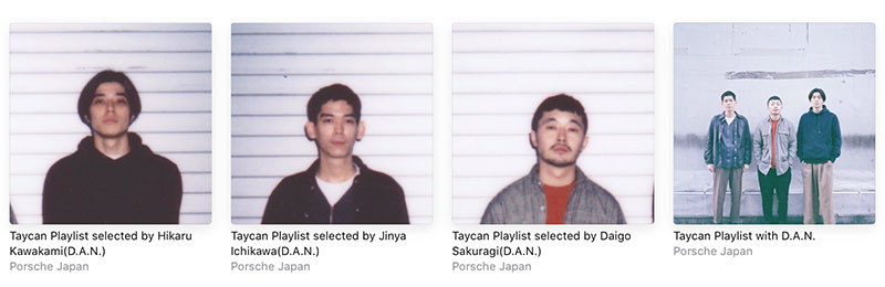 Taycan Playlist selected by D.A.N.