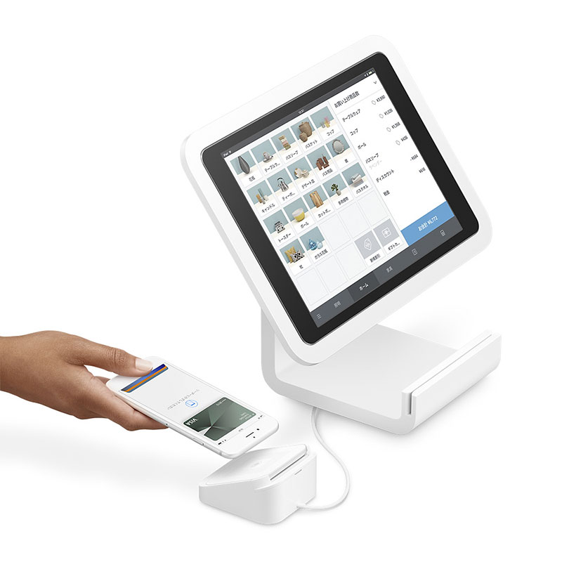 Square Stand for Contactless and Chip