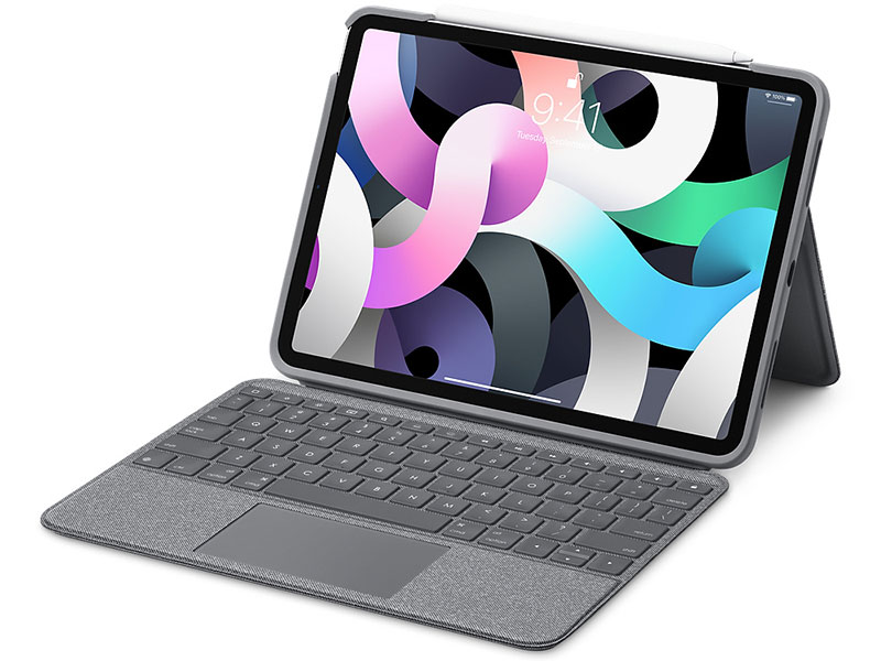 新製品】iPad Air（第4世代）用の、トラックパッド内蔵キーボードケース「Logicool Folio Touch Keyboard Case  with Trackpad」 - アイアリ