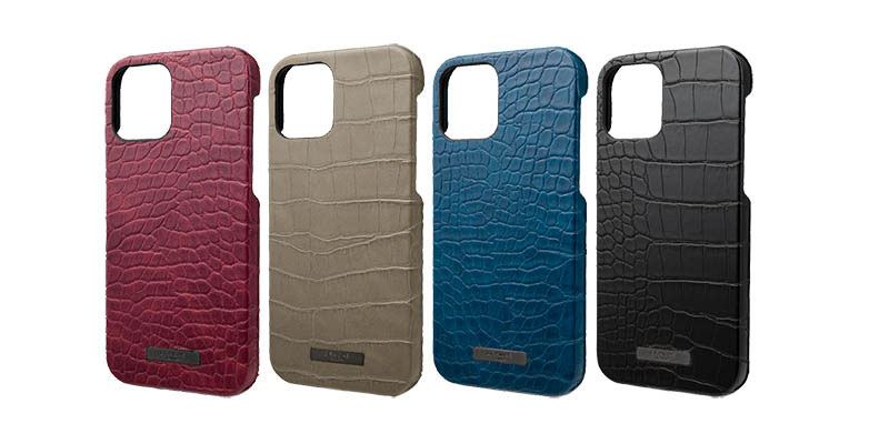 GRAMAS COLORS “Croco” PU Leather Shell Case