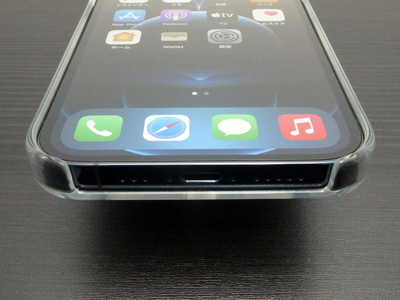 Apple純正 MagSafe対応iPhone 12 & iPhone 12 Proクリアケース