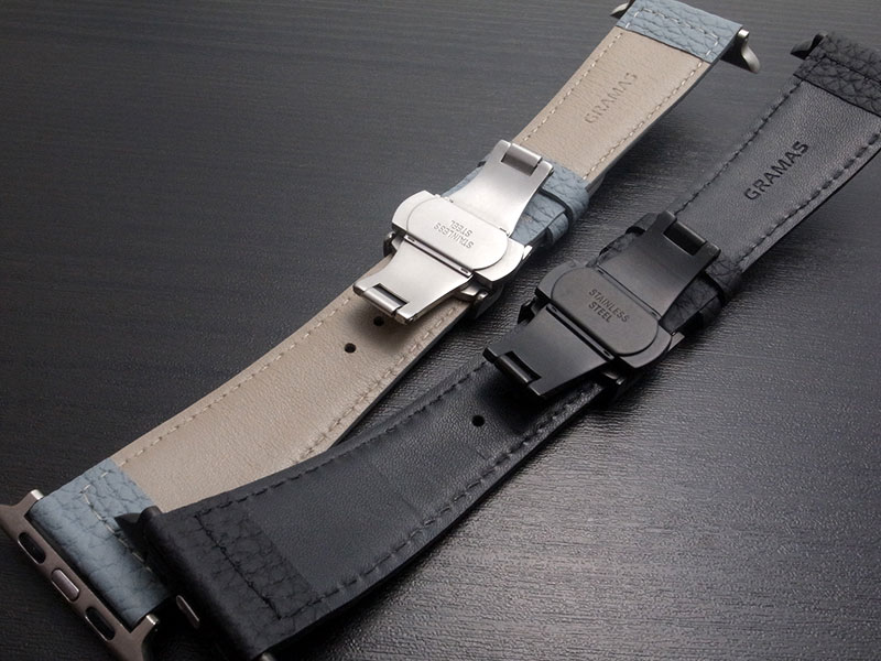 GRAMAS German Shrunken-calf Genuine Leather Watchband