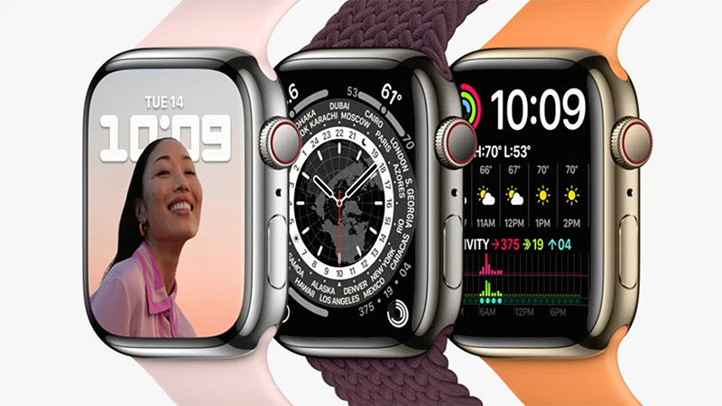 Apple Watch Series 7 ステンレススチールケース
