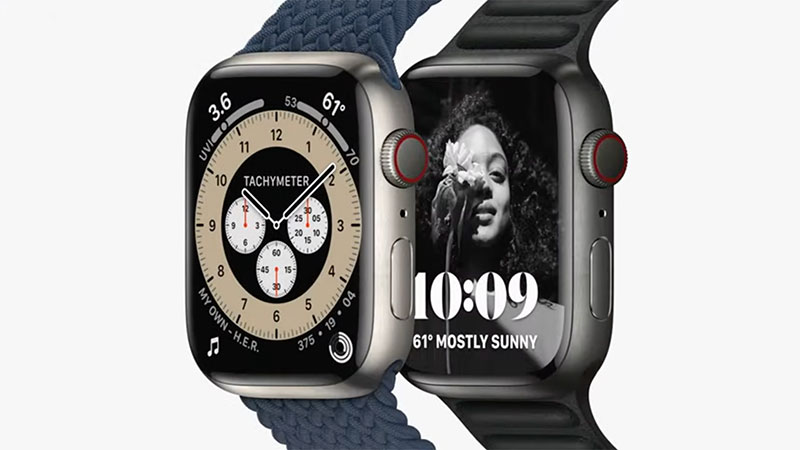 Apple Watch Series 7 チタニウムケース