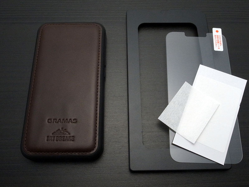 DAY BREAKE × GRAMAS Chromexcel Genuine Leather Full Cover Hybrid Shell Case