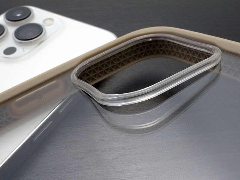 Simplism iPhone 13 Pro [GLASSICA Round] 耐衝撃 背面ガラスケース