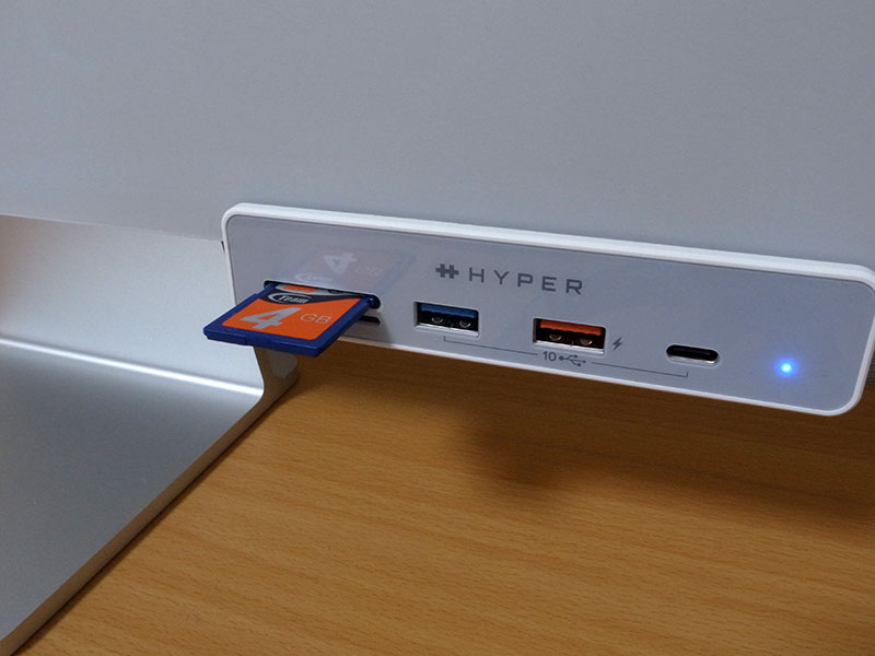 HyperDrive 6-in-1 USB-Cハブ for iMac 24インチ