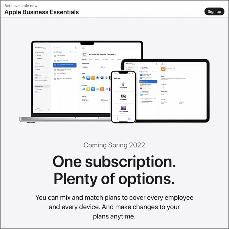 Apple Business Essentials