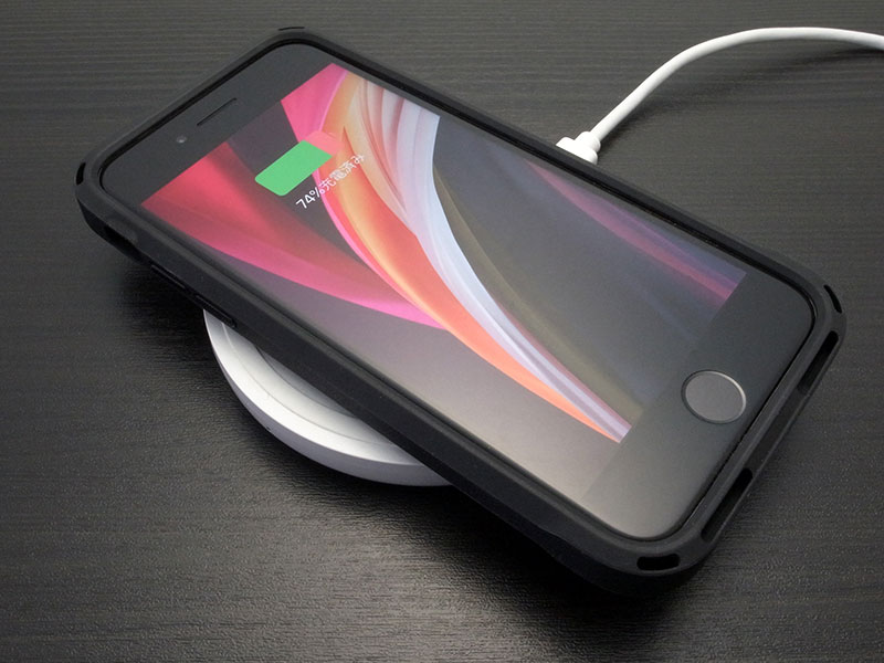 Simplism iPhone SE（第3世代）GRAV 衝撃吸収ハイブリッドケース