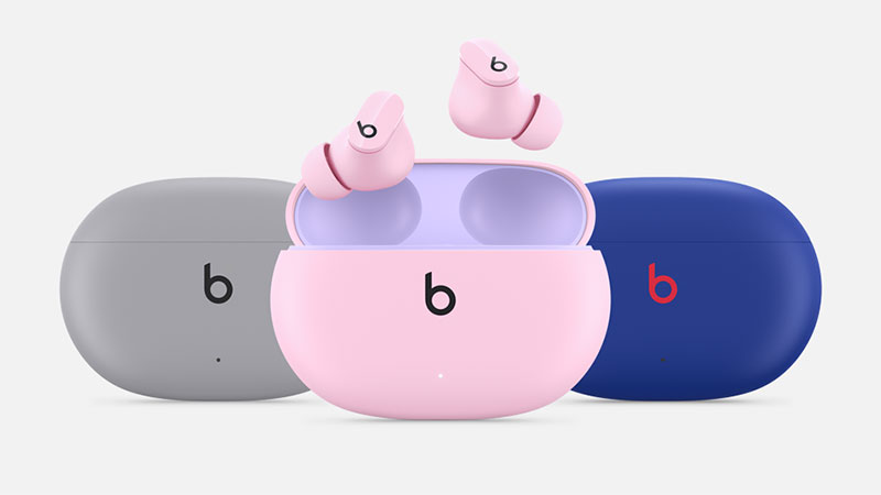 新製品】完全ワイヤレスイヤフォン「Beats Studio Buds」に3つの新色オーシャンブルー、ムーングレイ、サンセットピンク - アイアリ