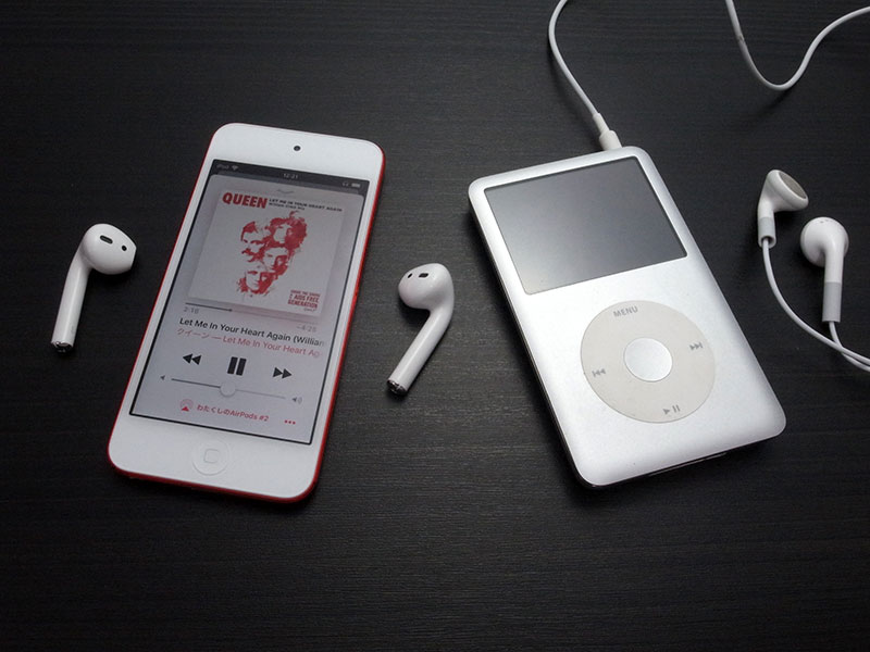 iPod touchとiPod classic