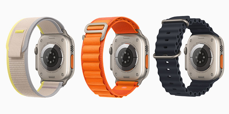 珍しい Apple Watch Ultra オーシャンバンド ほぼ新品 腕時計(デジタル)