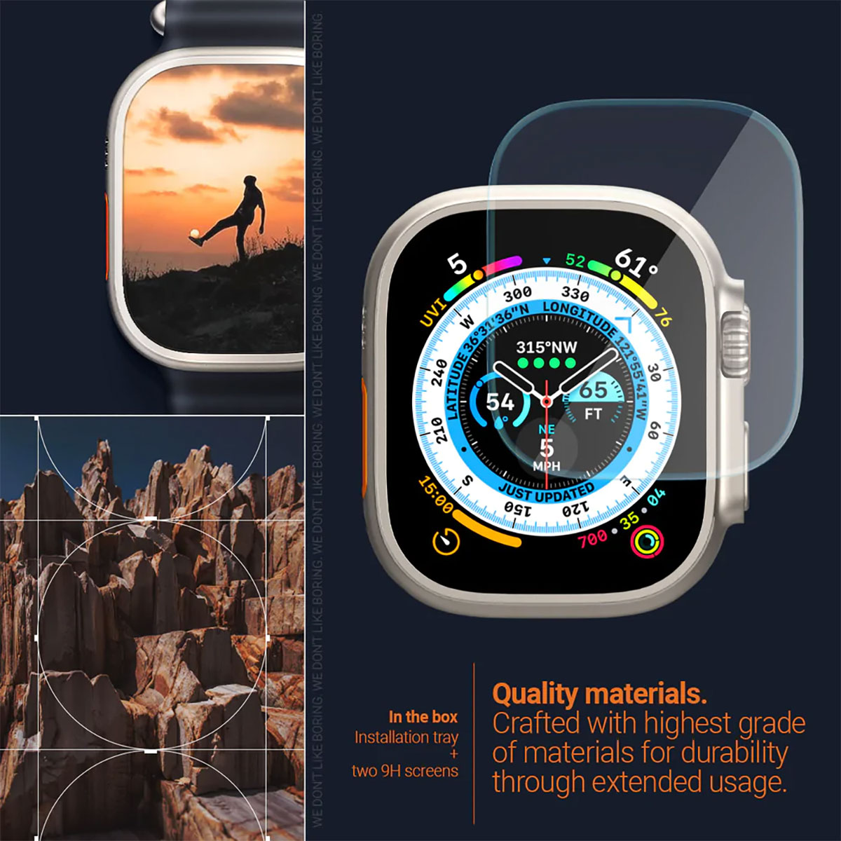 Caseology Apple Watch Ultra用 スナップ・フィット