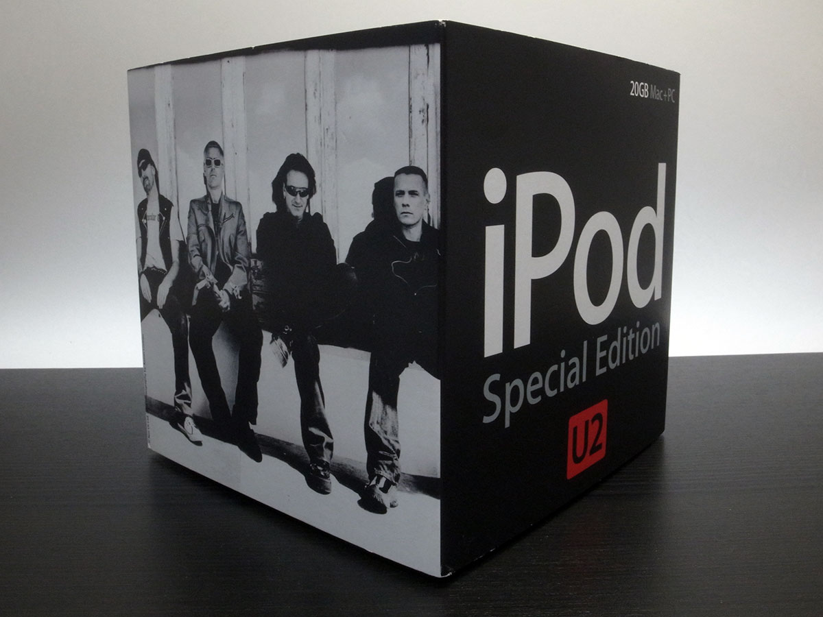 iPod U2 Special Editionのパッケージ