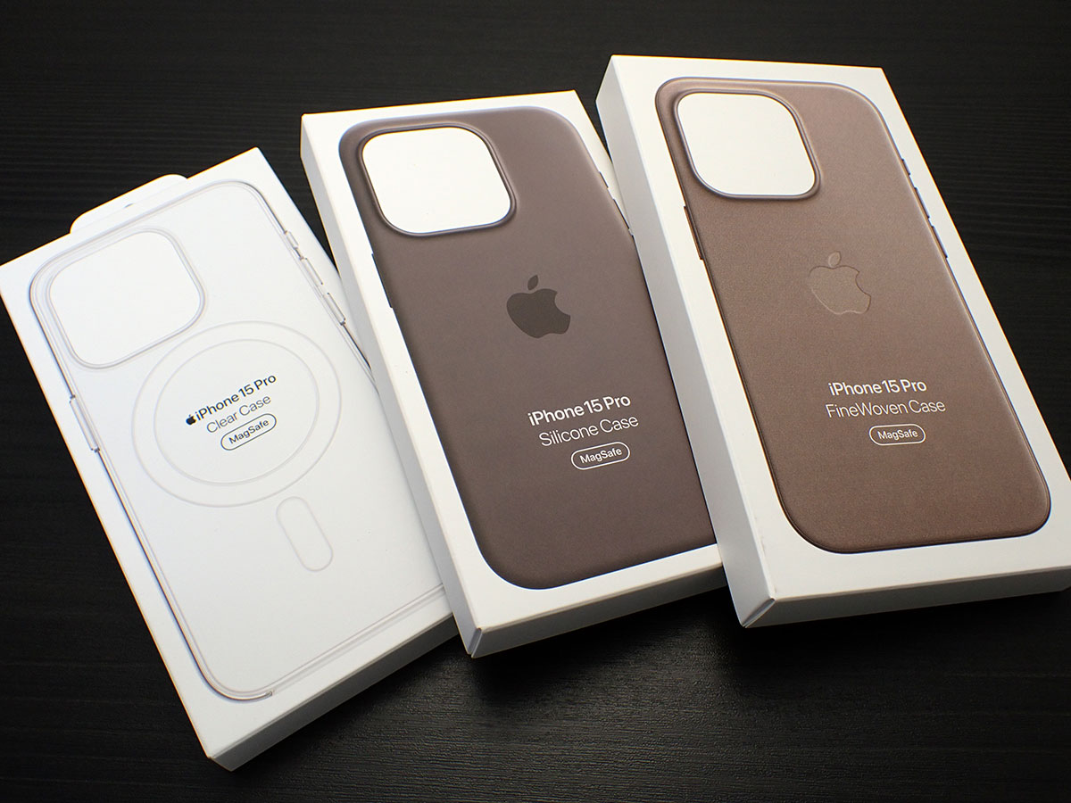 Apple純正 MagSafe対応iPhone 15 Proクリアケース