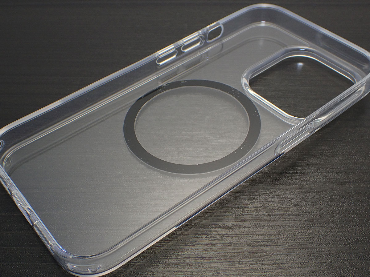 Simplism iPhone 15 Pro Turtle MagSafe対応 ハイブリッドクリアケース