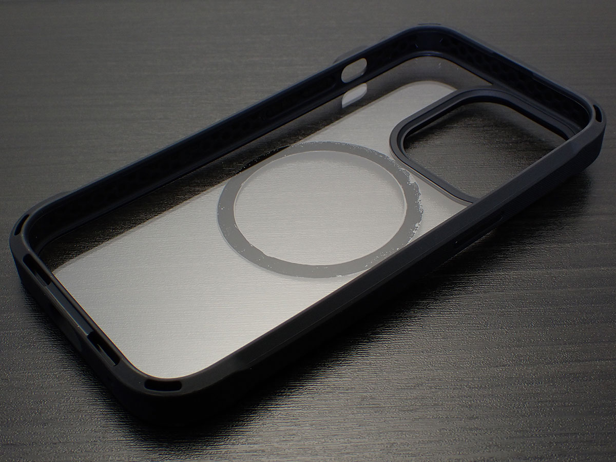 Simplism iPhone 15 Pro [GRAV] MagSafe対応 衝撃吸収 ハイブリッドケース
