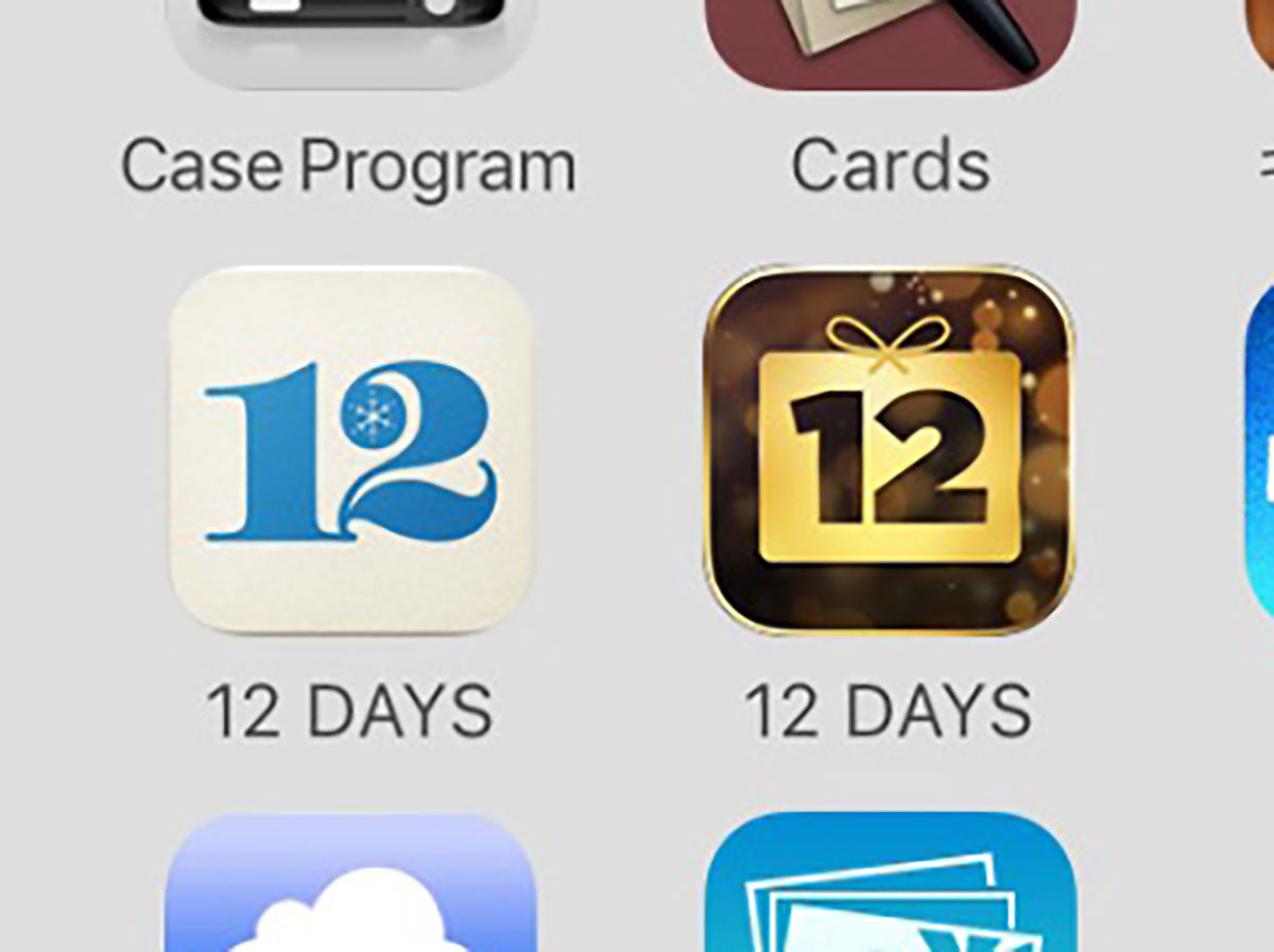 12 DAYS プレゼントアプリのアイコン