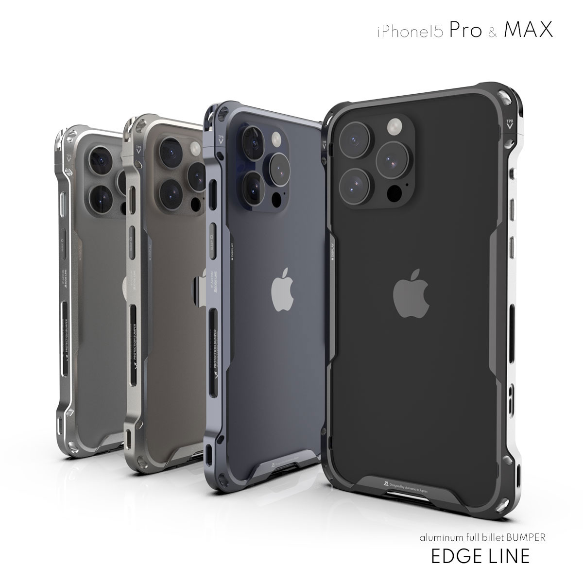 alumania EDGE LINE for iPhone 15 Pro