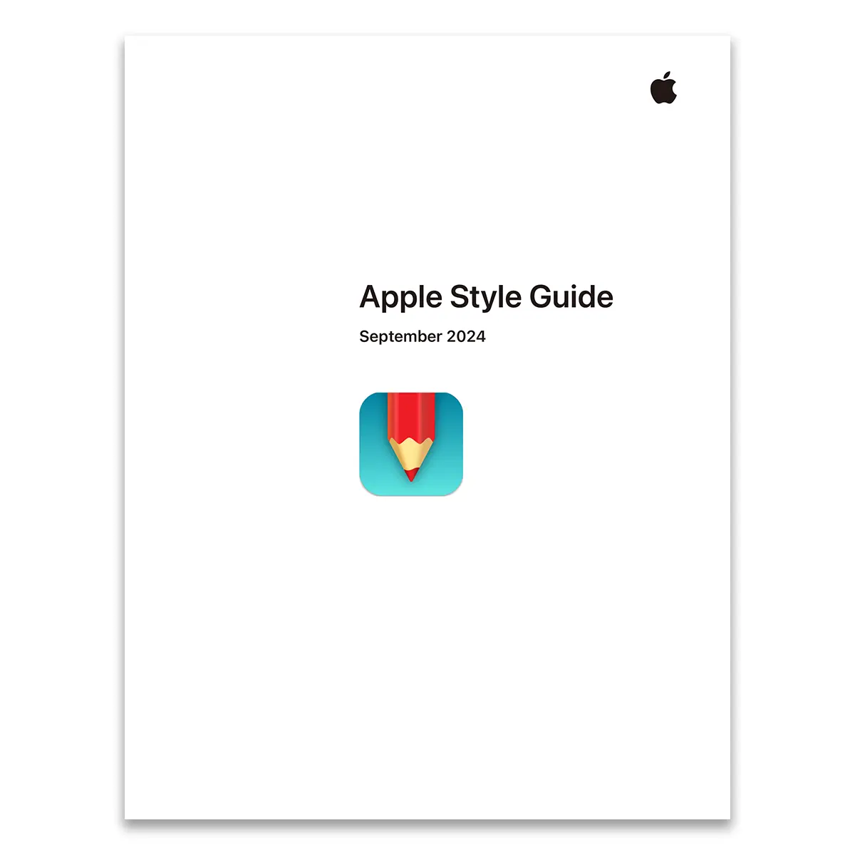 Apple Style Guide September 2024