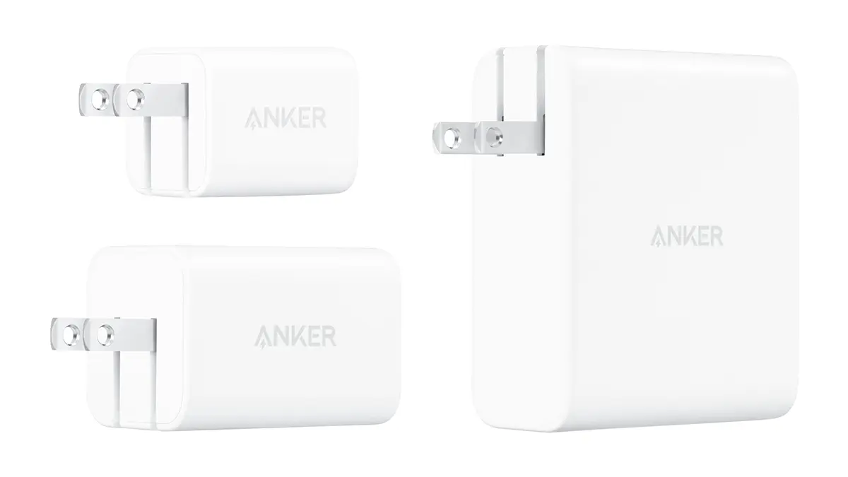 Anker Charger 3タイプ