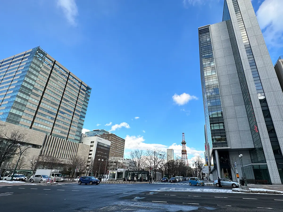 札幌の街並み