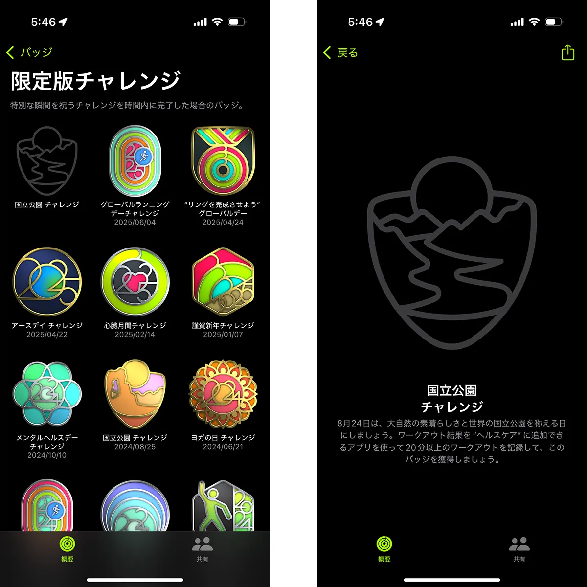 国立公園チャレンジ