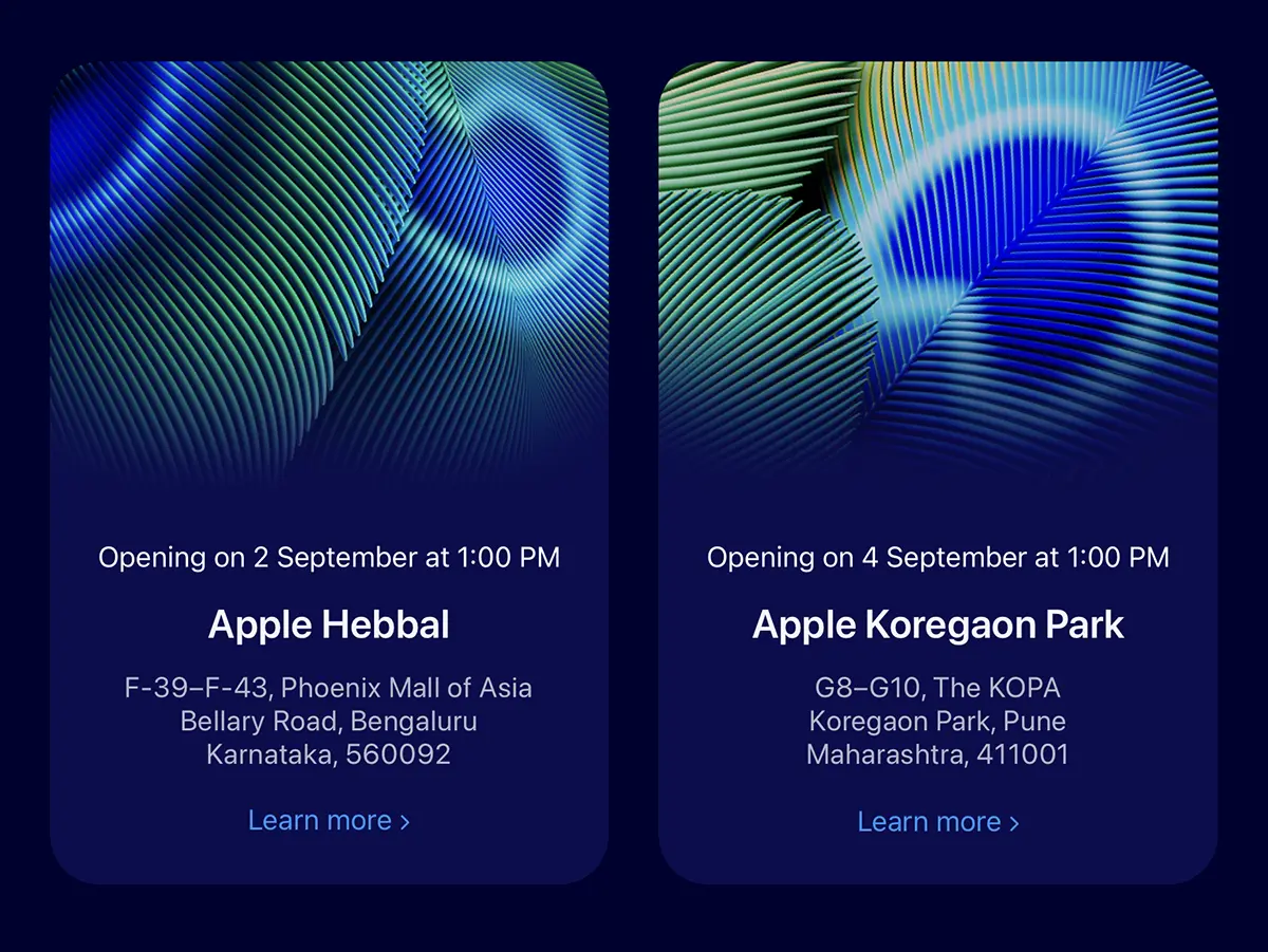 2店舗のオープン告知