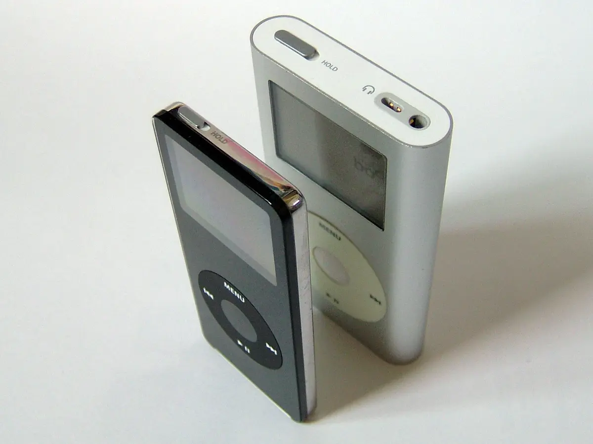 iPod miniとiPod nano