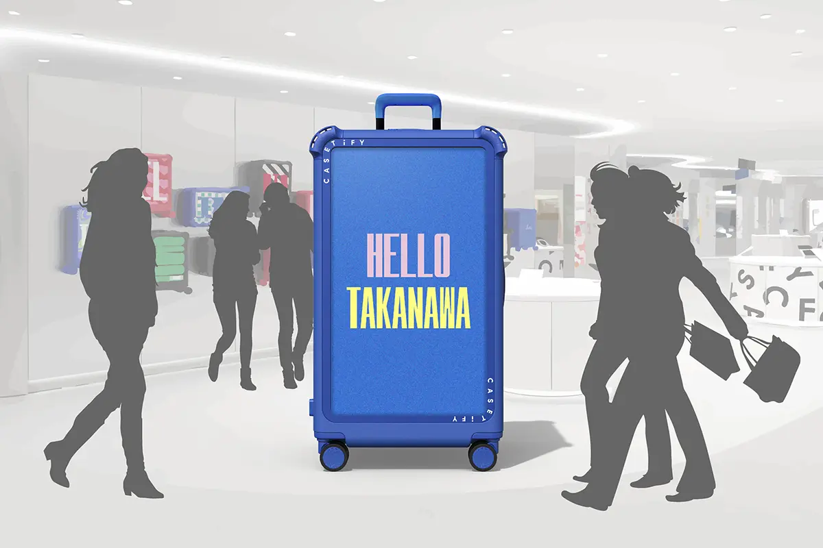 特大スーツケース型オブジェ