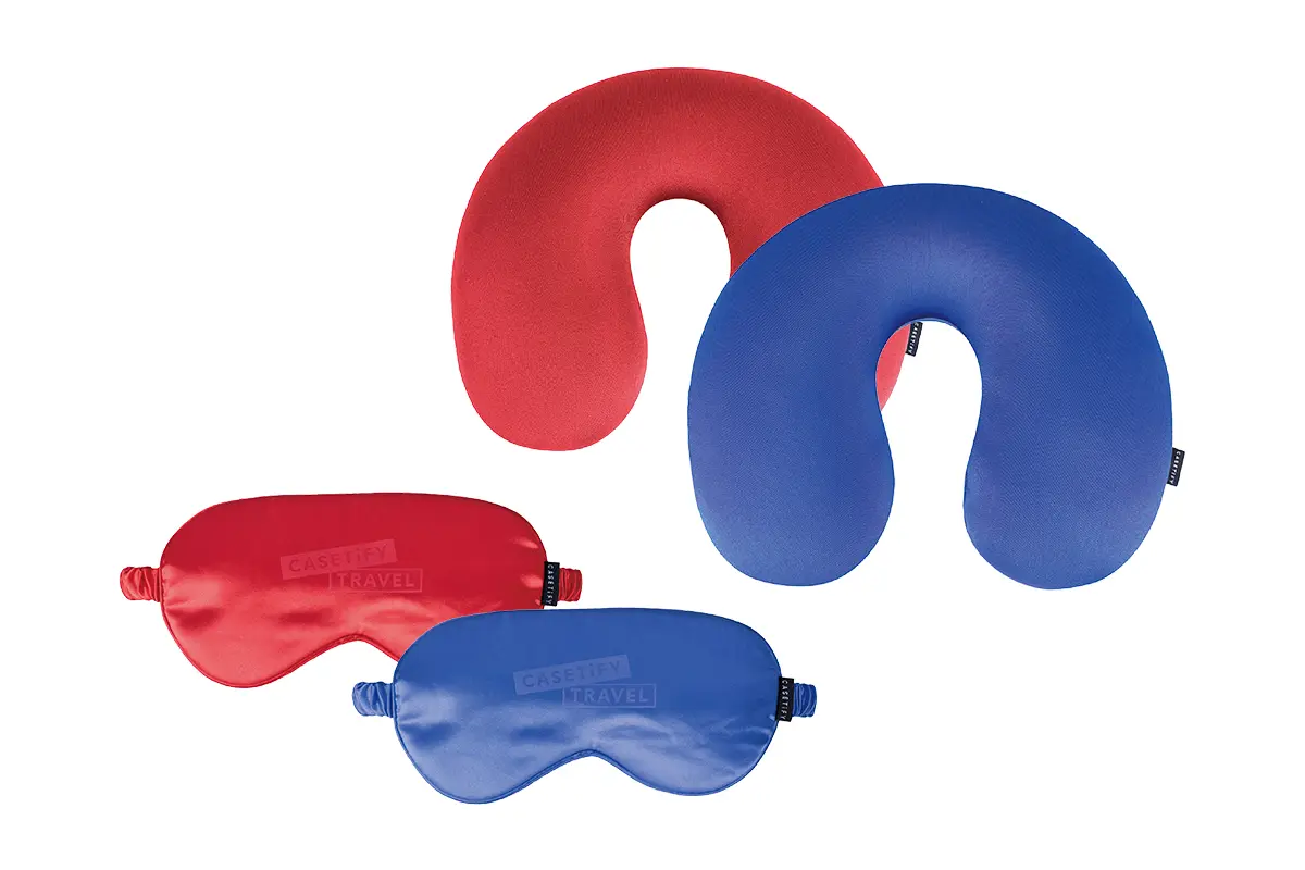 ネックピローとアイマスク