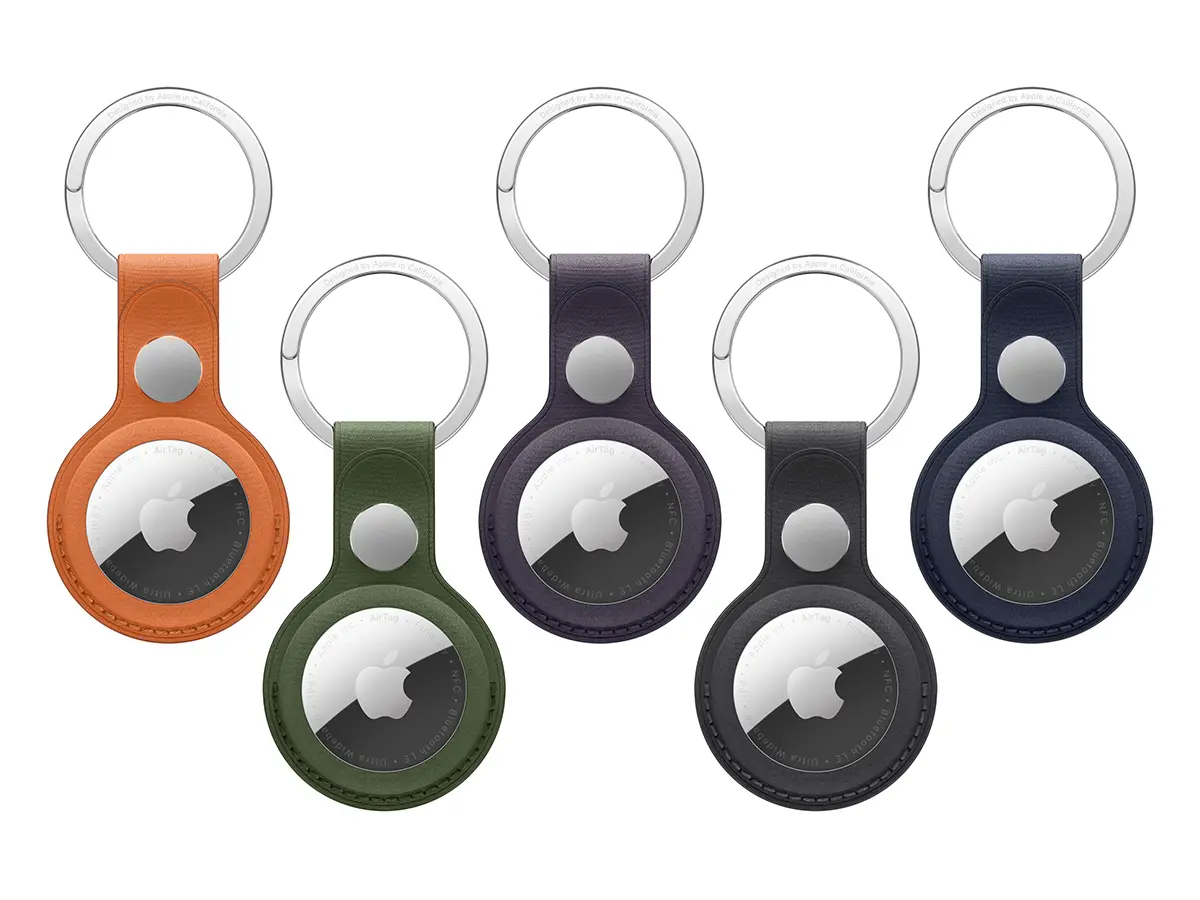 AirTagファインウーブンキーリング