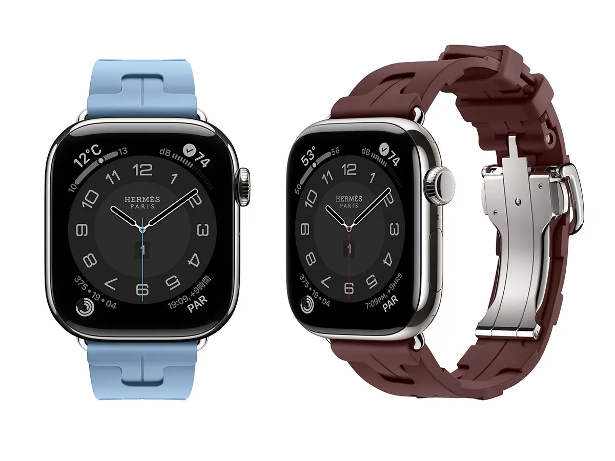 Apple Watch Hermèsストラップに、2025年秋の新作。ニット製の Apple Watch Hermèsストラップに、2025年秋の新作。ニット製の