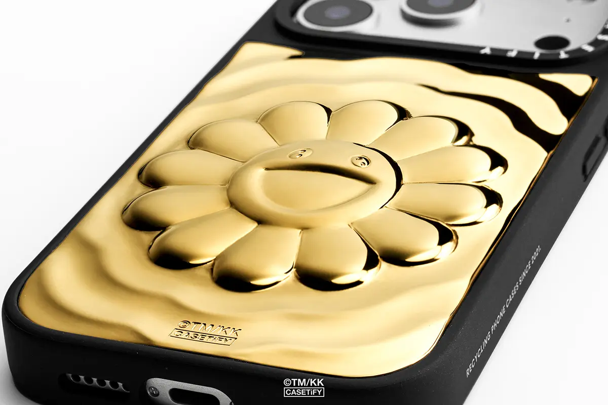 CASETiFY タカシ・ムラカミ フラワーケース 村上隆とCASETiFYのコラボ企画第3弾「TAKASHI MURAKAMI x