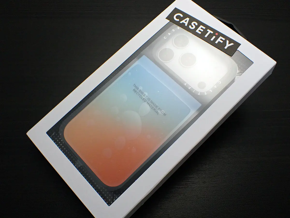 CASETiFY iPhone 17 Pro用 グレーズケース