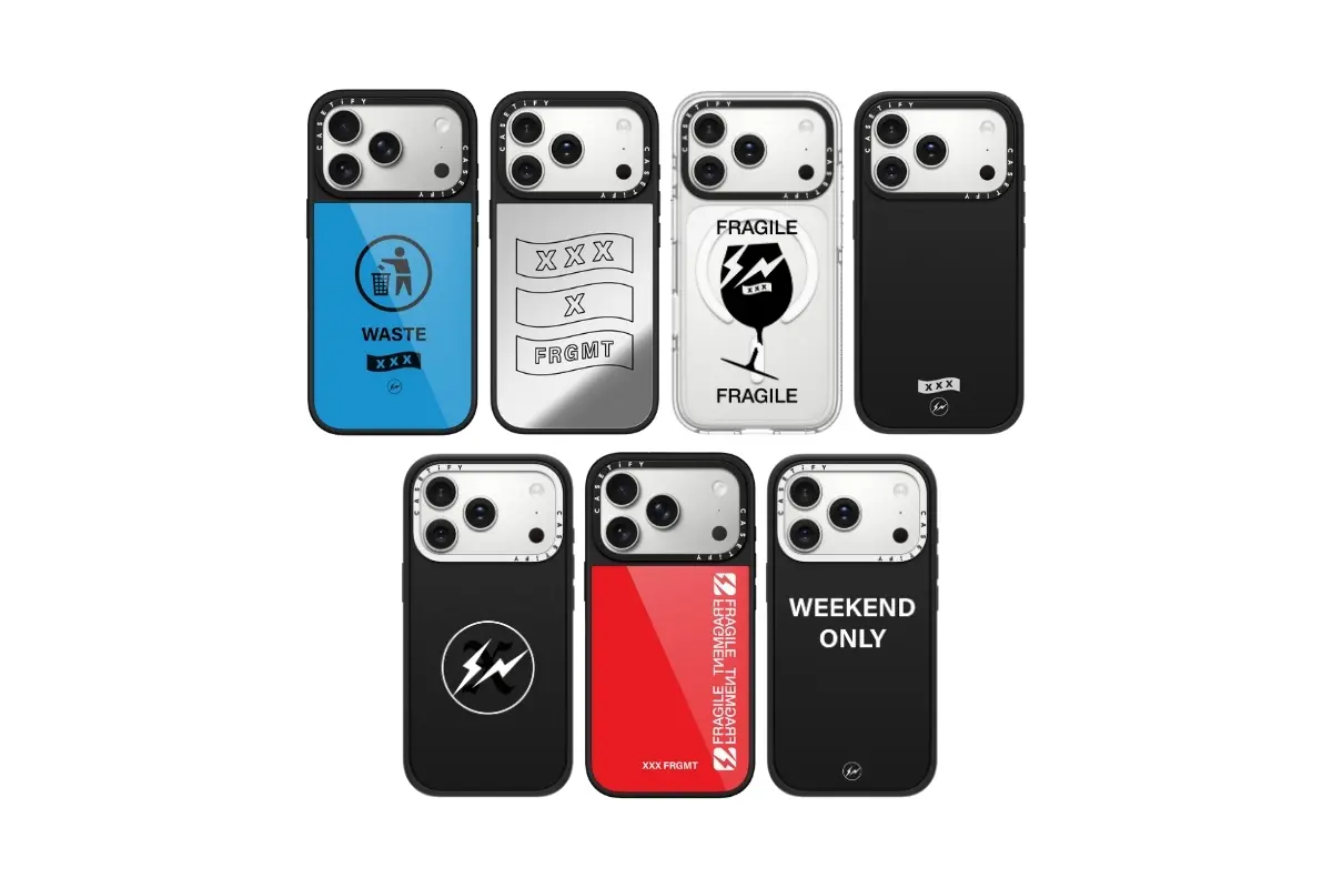 GOD SELECTION XXX x fragment design x CASETiFY コレクション