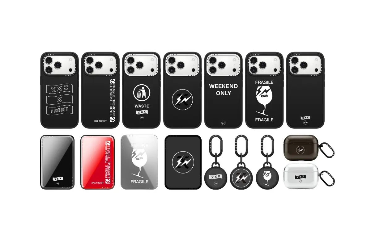 GOD SELECTION XXX x fragment design x CASETiFY コレクション