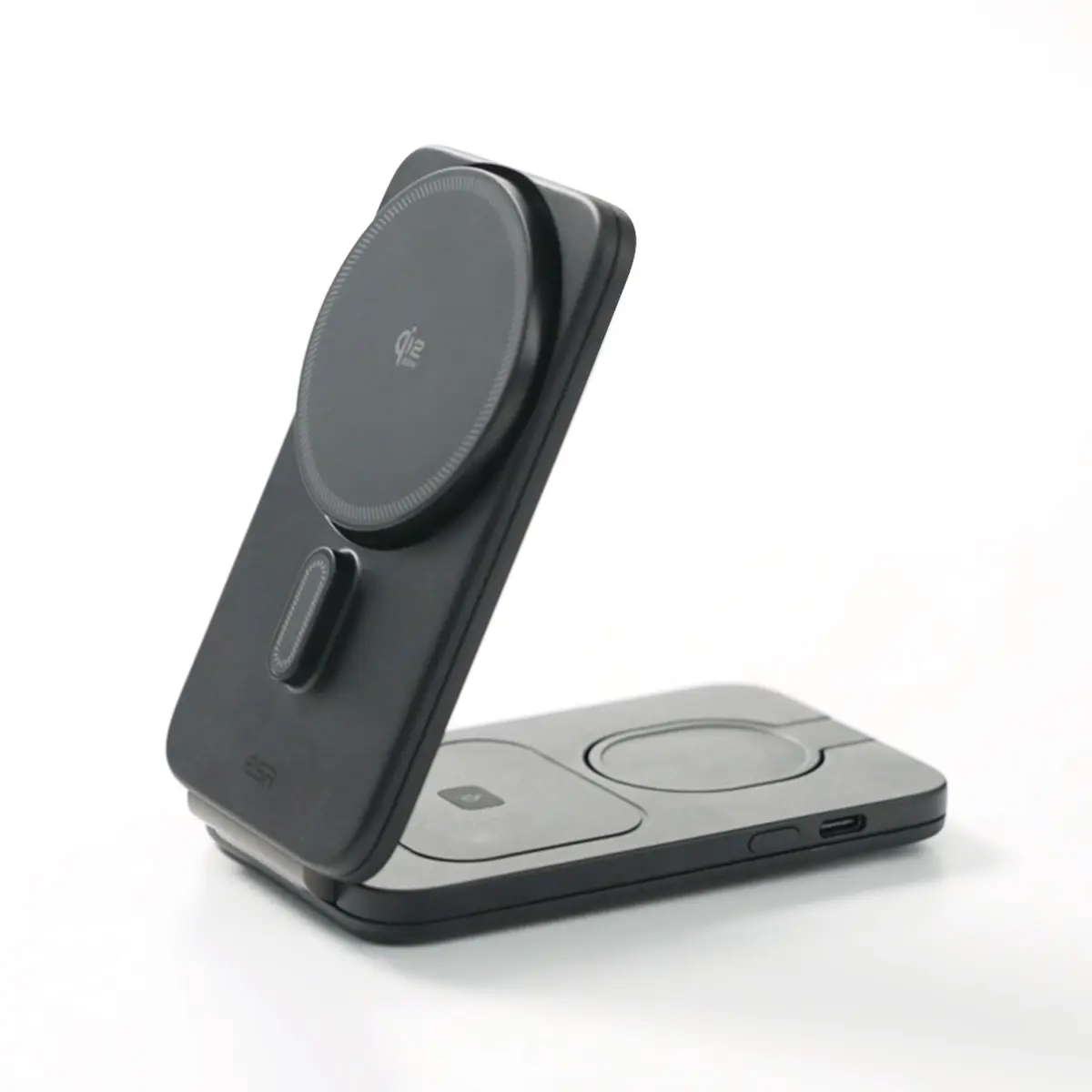 3in1マグネット式折りたたみ充電ステーション