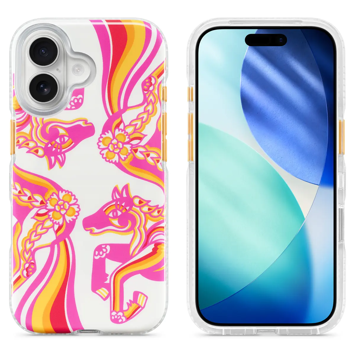 Tech21 FlexQuartz Case for iPhone 17（MagSafe対応）- Year of the Horse