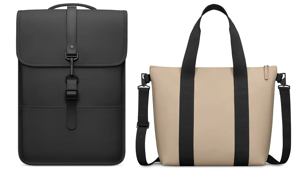 RainsのBackpack MiniとTote Mini
