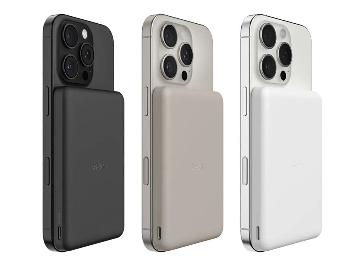 Belkin BoostCharge 薄型マグネット式モバイルバッテリー5K