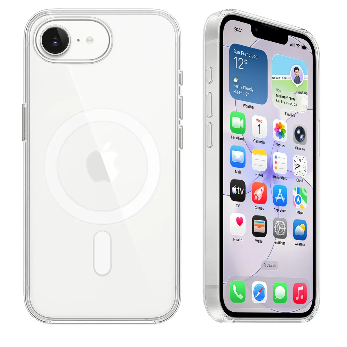 iPhone 17eクリアケース