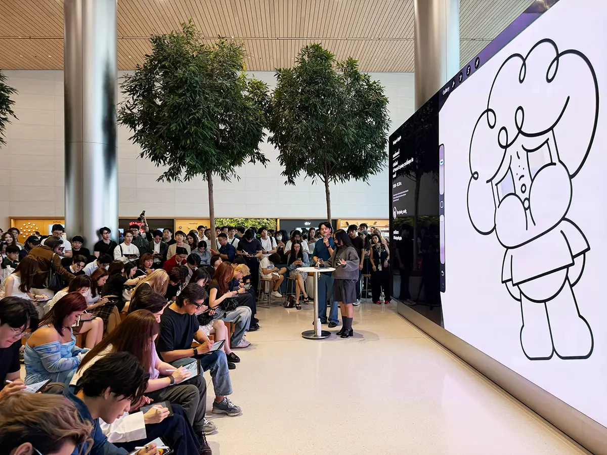 Today at Appleセッションの様子