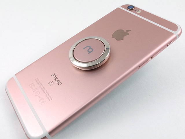 【レビュー】MatchNine Ring O：円形デザインのiPhone/スマートフォン用落下防止フィンガーリング - アイアリ