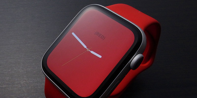 豆知識 Apple Watchのモノグラム機能を使った Red 文字盤の作り方