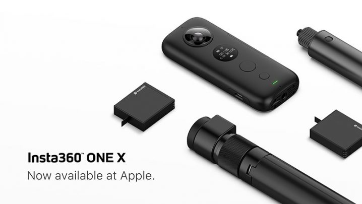 新製品】「Insta360 ONE X Camera Bundle」Apple限定販売。iPhone対応