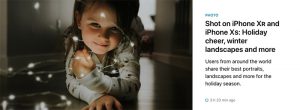Shot on iPhone XR and iPhone XS: Holiday cheer, winter landscapes and more