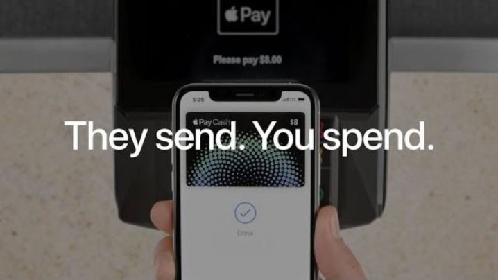 Apple Pay — They send, you spend